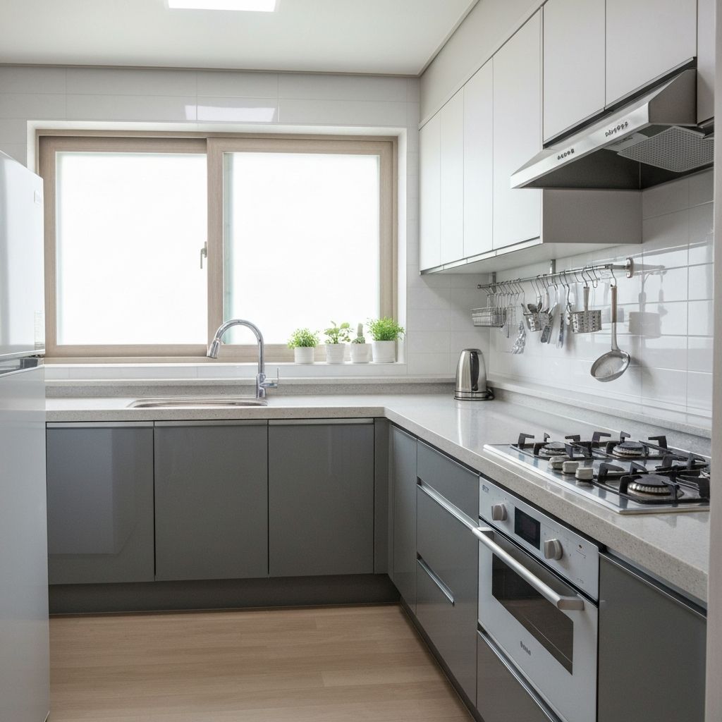 주방 청소 청소 후